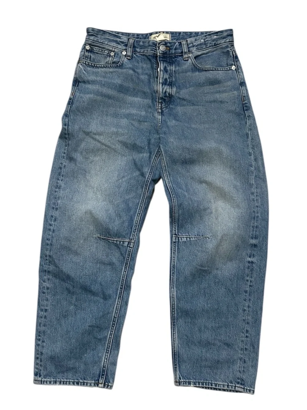 Madewell Darted Barrel-leg jean - Picture 2 of 7